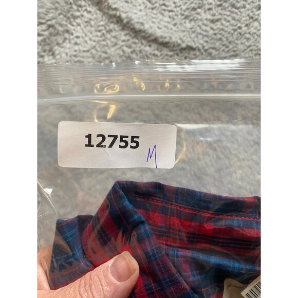 Life After Denim Shirt Adult Extra Large Classic Tartan Plaid Mens MSRP $98 NWT - Picture 7 of 7